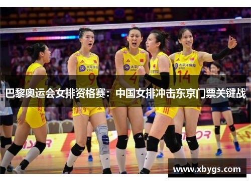 巴黎奥运会女排资格赛:中国女排冲击东京门票关键战 巴黎奥运会女排资格赛:中国女排冲击东京门票关键战